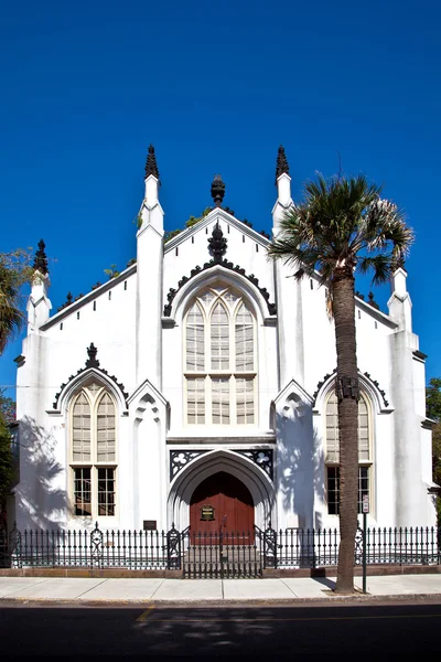 Charleston'da Huguenot Kilisesi — Stok fotoğraf