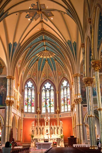 Katholische Kirche in der Savanne — Stockfoto