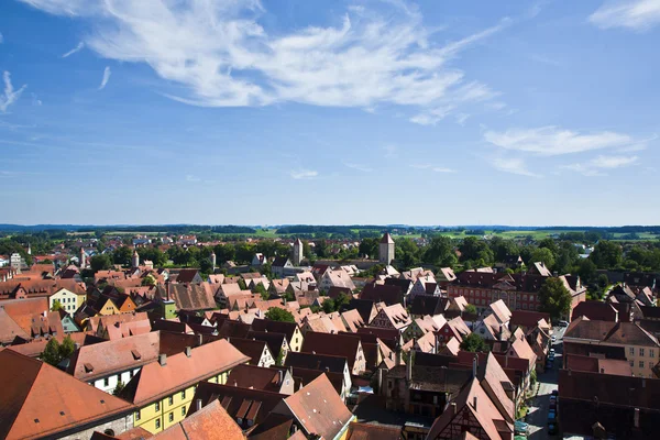 Romantic Dinkelsbühl, city of late middleages — Stock Photo, Image
