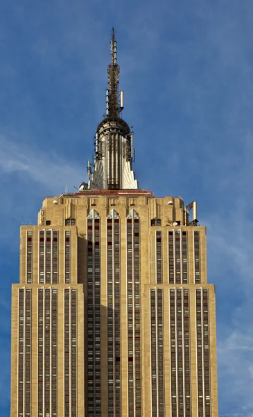 Facciata dell'Empire State Building a New York — Foto Stock