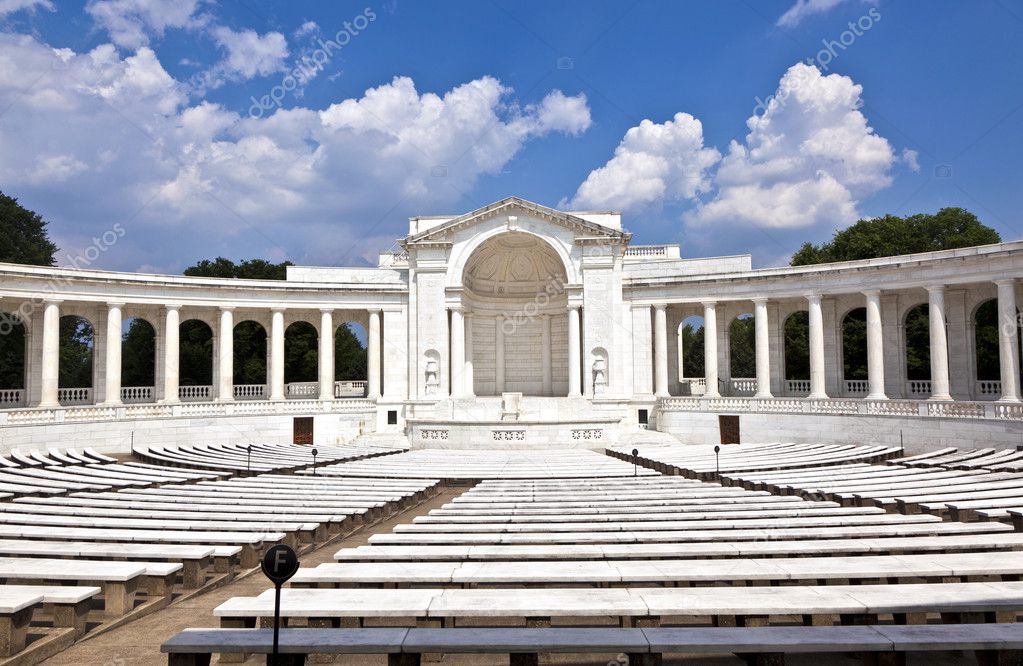 Memorial Amphitheater At Arlington National Cemetery — Stock Photo 