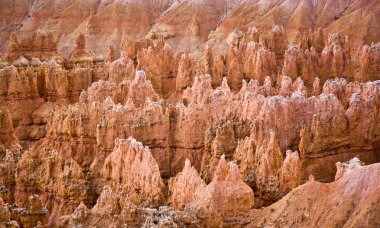 güzel manzara muhteşem taş forma ile bryce canyon