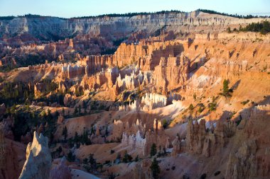 güzel manzara muhteşem taş forma ile bryce canyon