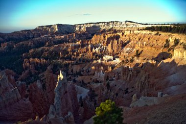 güzel manzara muhteşem taş forma ile bryce canyon