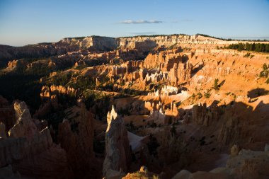 güzel manzara muhteşem taş forma ile bryce canyon