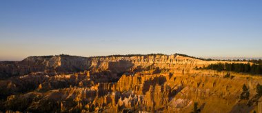 güzel manzara muhteşem taş forma ile bryce canyon