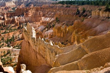 güzel manzara muhteşem taş forma ile bryce canyon