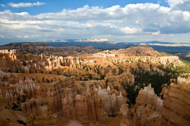 güzel manzara muhteşem taş forma ile bryce canyon