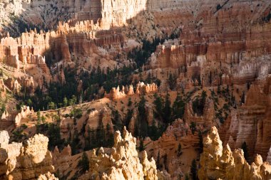 güzel manzara muhteşem taş forma ile bryce canyon