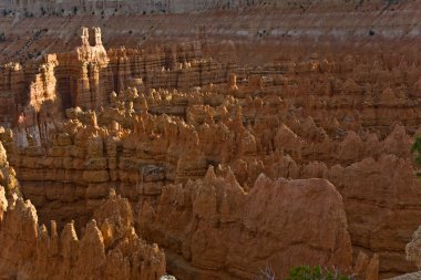 güzel manzara muhteşem taş forma ile bryce canyon