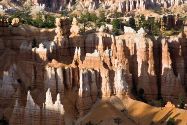 güzel manzara muhteşem taş forma ile bryce canyon