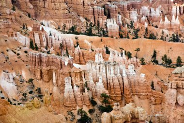 güzel manzara muhteşem taş forma ile bryce canyon