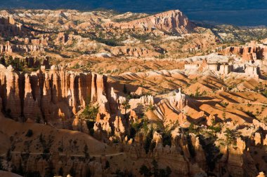 güzel manzara muhteşem taş forma ile bryce canyon