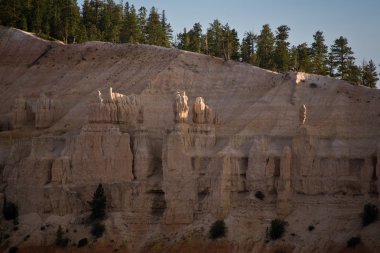 güzel manzara muhteşem taş forma ile bryce canyon