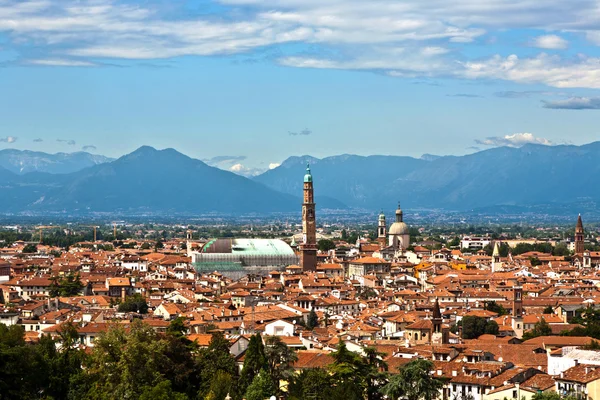 Vicenza, Italia, ciudad del arquitecto Palladio — Foto de Stock