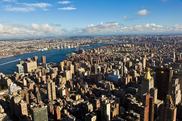 Widok z empire state budynku do Nowego Jorku — Zdjęcie stockowe