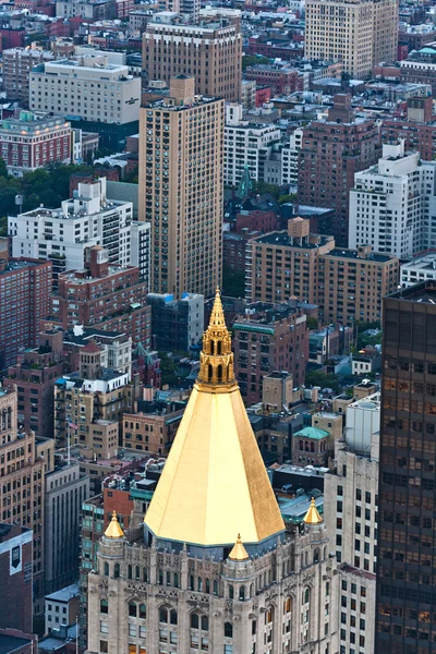 Panoramaudsigt over det øvre Manhattan fra Empire State bui - Stock-foto