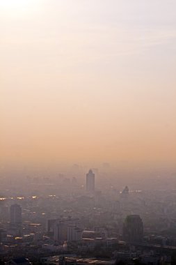 Bangkok havadan görünümü