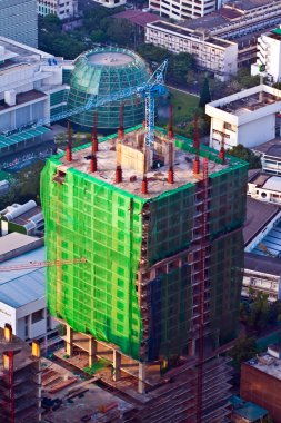 Bangkok havadan görünümü