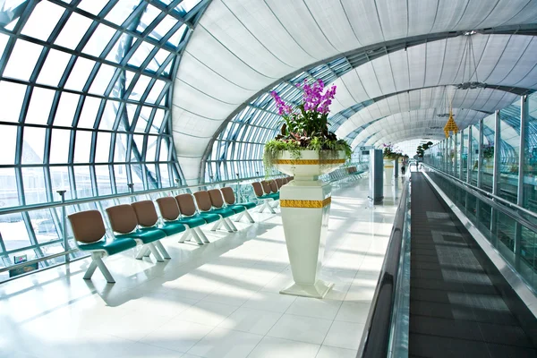 stock image Departure Gate and hall in the new Airport