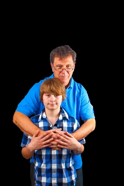 幸せな父と息子 — ストック写真