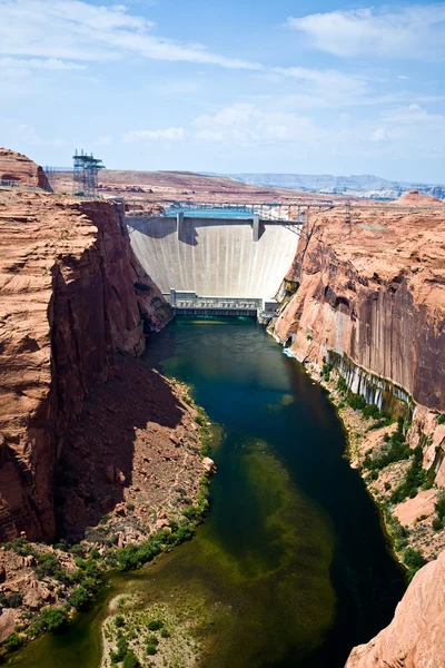 Glen canyon Dam in Page — Stock Photo, Image