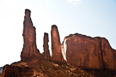 monument Valley ünlü doğal butte