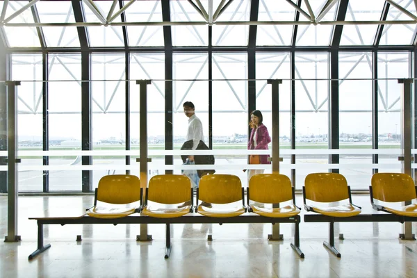 Waiting hall at the airport — Stock Photo, Image