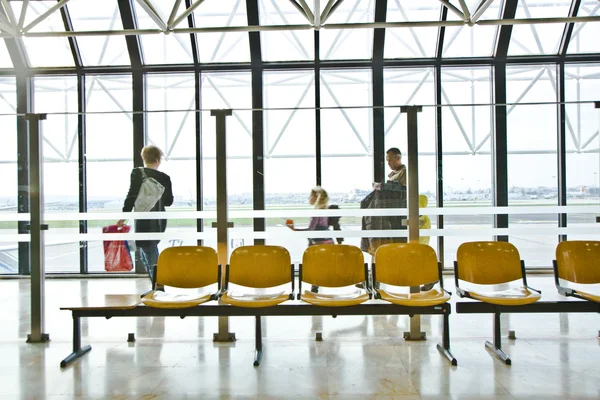Wartehalle am Flughafen — Stockfoto