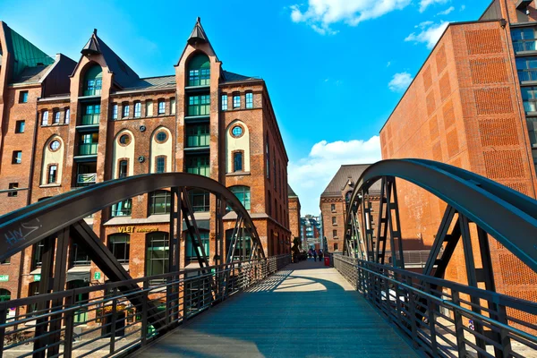 stock image Speicherstadt in Hamburg