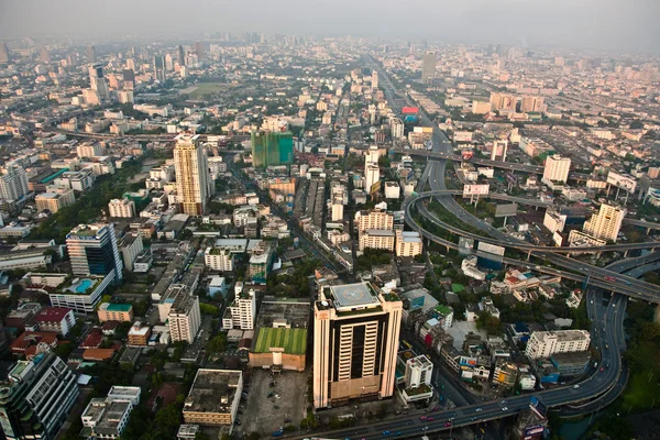 Luchtfoto van bangkok — Stockfoto