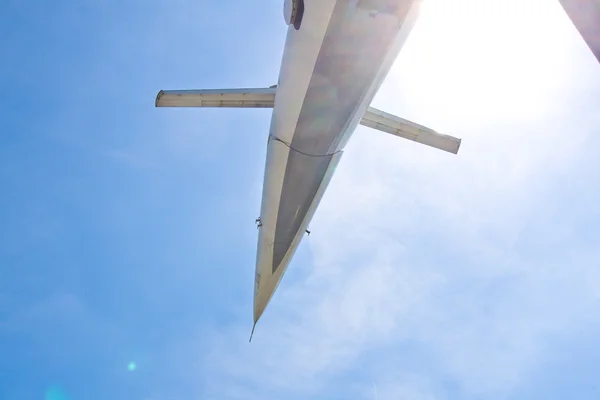 Supersonische vliegtuigen tupolev tu-144 — Stockfoto