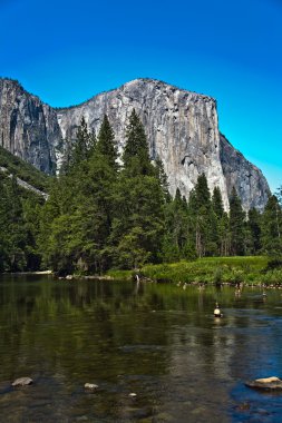 yosemite Milli Parkı Batı roket Plato göster