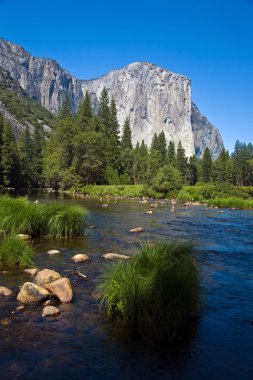 yosemite Milli Parkı Batı roket Plato göster