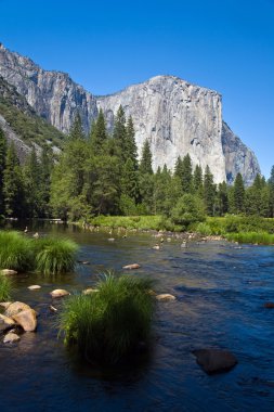 yosemite Milli Parkı Batı roket Plato göster