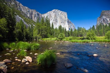 yosemite Milli Parkı Batı roket Plato göster