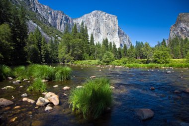 yosemite Milli Parkı Batı roket Plato göster