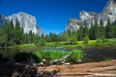 yosemite Milli Parkı Batı roket Plato göster