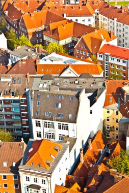 Cityscape gelen ünlü Kulesi michaelis Hamburg