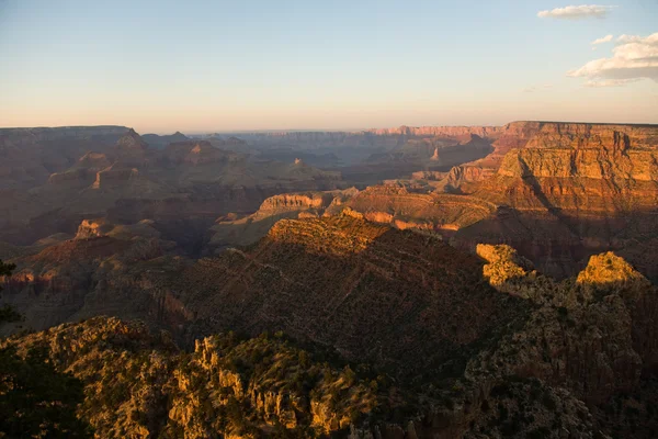 Fantastisk udsigt ind i Grand Canyon fra Mathers punkt, syd r - Stock-foto