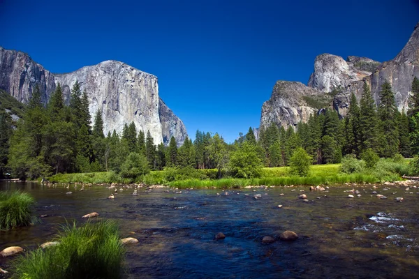 Yosemite Milli Parkı Batı roket Plato göster — Stok fotoğraf