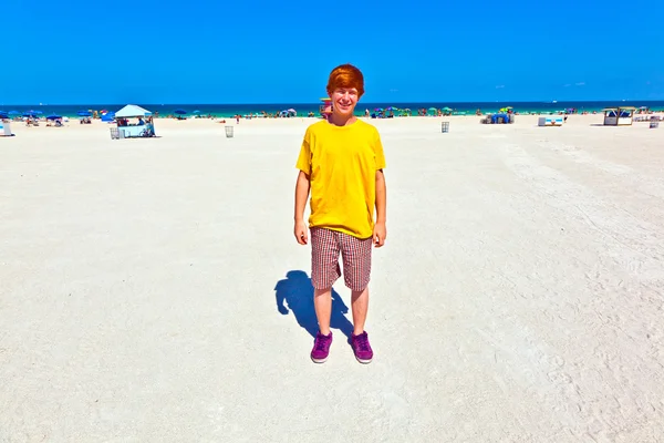 Vida de playa en el sur de Miami — Foto de Stock