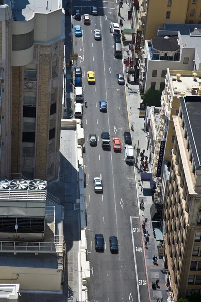 Gatorna i san francisco sett från en sky skrapa — Stockfoto