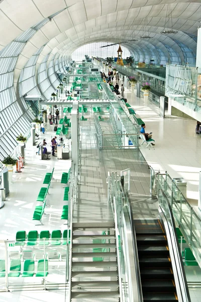 Departure Gate and hall in the new Airport — Stock Photo, Image