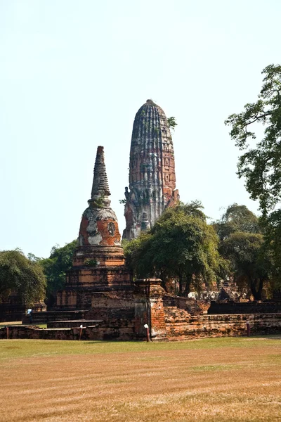 Tempel wat phra RAM-geheugen in de oude oude hoofdstad van ajutthaya — Stockfoto