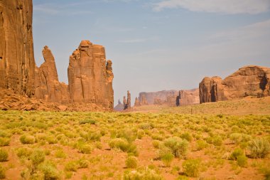 monument Valley gündüz Butte