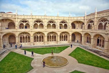 belem, Lizbon, p ünlü manastır yakınında yapılan jeronimos Monastery