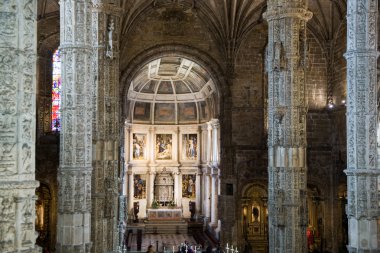 güzel jeronimos Manastırı'lisbo Santa maria Kilisesi