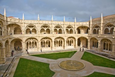 belem, Lizbon, p ünlü manastır yakınında yapılan jeronimos Monastery