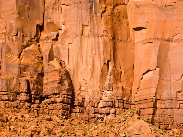 Gigantische Sandsteinformation im Denkmaltal in der Nordsee — Stockfoto